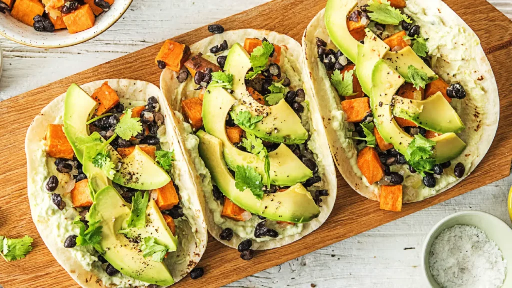 Sweet Potato and Black Bean Tacos